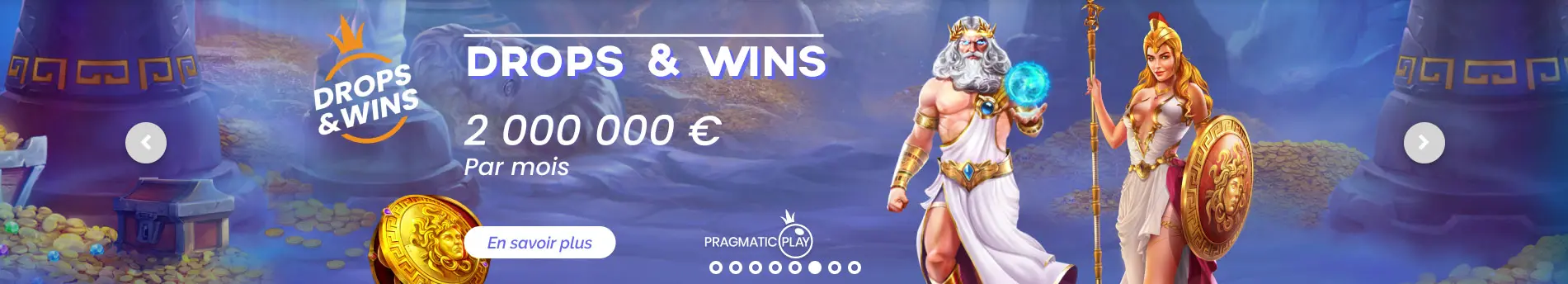 Drop and Wins TROPEZIA PALACE CASINO