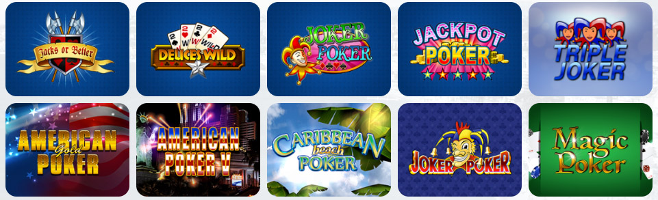 Video Poker Tropezia Palace Casino