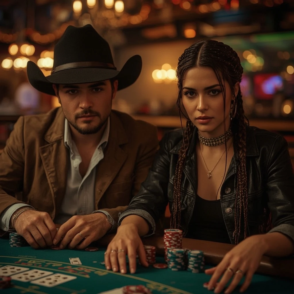 photo de deux joueurs de poker TROPEZIA PALACE CASINO
