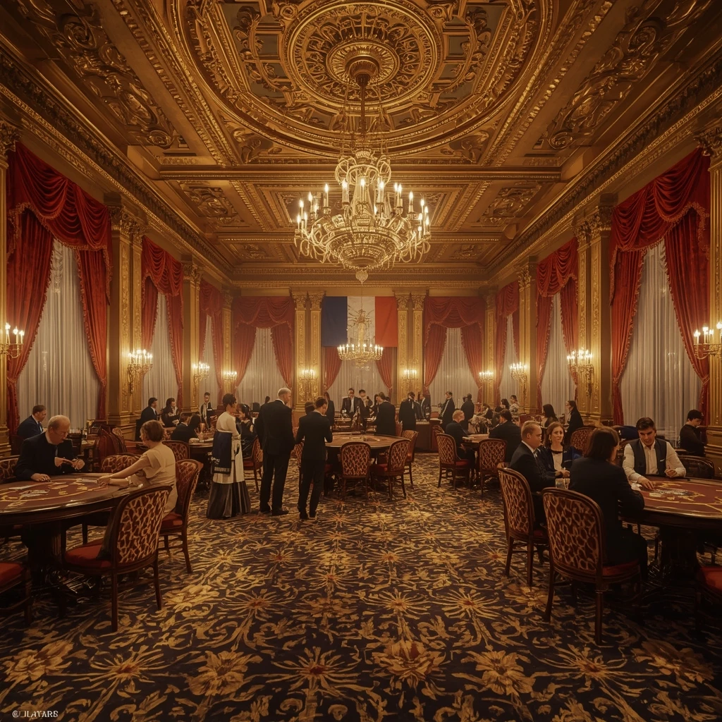 Le casino et le drapeau français TROPEZIA PALACE CASINO