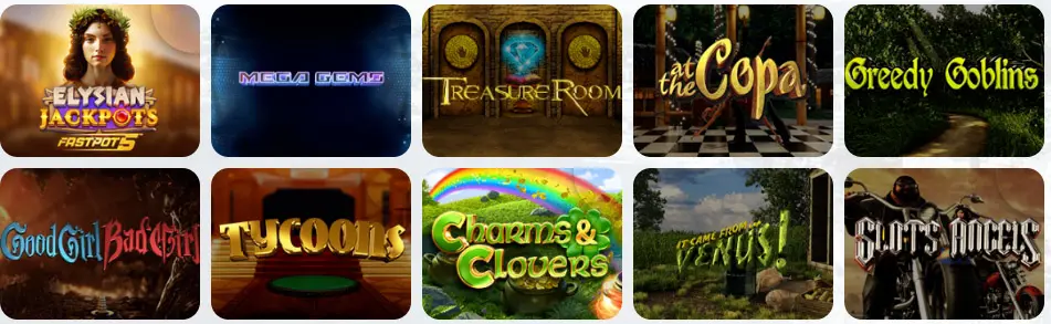 Les jackpots au Tropezia Palace Casino